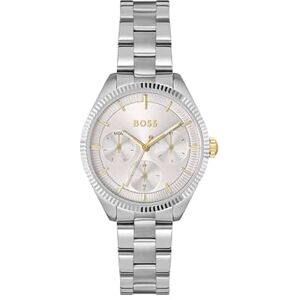 Boss analog multifunktion kvartsur för kvinnor salvia sportkollektion med silver rostfritt stål armband 1502800 Boss analog multifunktion kvartsur för kvinnor salvia sportkollektion med silver rostfritt stål armband 1502800