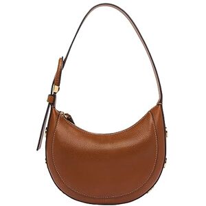 Fossil damväska Harwell, LiteHide™ brun halvmåneväska i läder, L: 22.9 cm, B: 7.6 cm, H: 14 cm, ZB1916200 Fossil damväska Harwell, LiteHide™ brun halvmåneväska i läder, L: 22.9 cm, B: 7.6 cm, H: 14 cm, ZB1916200