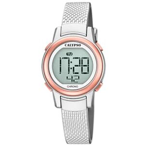 Calypso damer digital kvarts klocka med plastarmband K5736/2, monokrom, Band Calypso damer digital kvarts klocka med plastarmband K5736/2, monokrom, Band