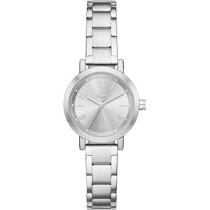DKNY Analogt kvartsur för kvinnor med rostfritt stålrem NY6695, SILVER DKNY Analogt kvartsur för kvinnor med rostfritt stålrem NY6695, SILVER