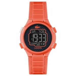 Lacoste digital klocka för barn LC33 kollektion med rosa silikonarmband 2030065 Lacoste digital klocka för barn LC33 kollektion med rosa silikonarmband 2030065