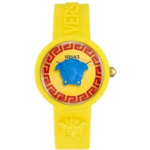 Versace unisex barn analog schweizisk kvartsklocka med silikonrem VE9200425 Versace unisex barn analog schweizisk kvartsklocka med silikonrem VE9200425