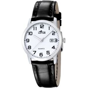 Lotus Dam analog kvarts klocka med äkta läderarmband 18240/1 Lotus Dam analog kvarts klocka med äkta läderarmband 18240/1