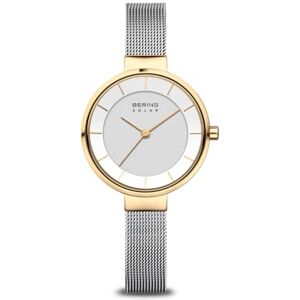 BERING damklocka Quartz Movement Solar Collection med rostfritt stål och safirglas 14631-024 BERING damklocka Quartz Movement Solar Collection med rostfritt stål och safirglas 14631-024