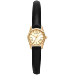 Michael Kors Lexington Damklocka, 19mm Quartz trehandsverk med armband i rostfritt stål eller läder Michael Kors Lexington Damklocka, 19mm Quartz trehandsverk med armband i rostfritt stål eller läder