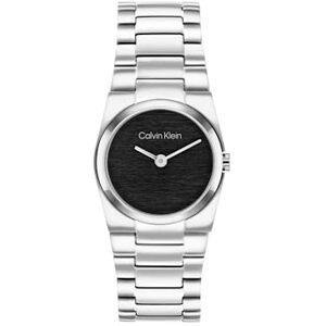 Calvin Two Hand Quartz Movement Watch för kvinnor CK UNITE Collection med silver rostfritt stålarmband 25100121 Calvin Two Hand Quartz Movement Watch för kvinnor CK UNITE Collection med silver rostfritt stålarmband 25100121