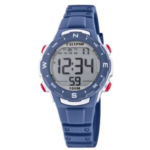 Calypso unisex digital kvartsklocka med plastrem K5801/5 Calypso unisex digital kvartsklocka med plastrem K5801/5