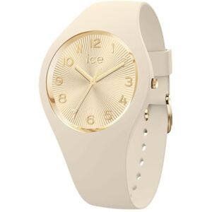 ICE-WATCH , Ice Champagne Almond Skin, Beige Damklocka Med Silikonarmband, 025251, Small 37 ICE-WATCH , Ice Champagne Almond Skin, Beige Damklocka Med Silikonarmband, 025251, Small 37