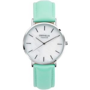Orphelia Fashion dam analog kvartsklocka pärla med läderarmband bandet Grön Orphelia Fashion dam analog kvartsklocka pärla med läderarmband bandet Grön