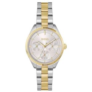 Boss analog multifunktion kvartsur för kvinnor salvia sportkollektion med tvåfärgat armband i rostfritt stål 1502804 Boss analog multifunktion kvartsur för kvinnor salvia sportkollektion med tvåfärgat armband i rostfritt stål 1502804