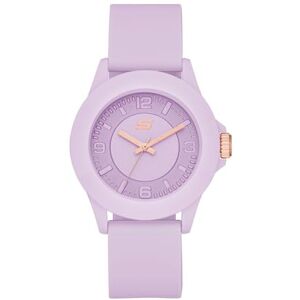 Skechers Dam analog kvartsur med silikonarmband SR6286, lila Skechers Dam analog kvartsur med silikonarmband SR6286, lila