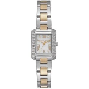 Michael Kors Emery Damklocka, 22mm Quartz trehandsverk med armband i rostfritt stål Michael Kors Emery Damklocka, 22mm Quartz trehandsverk med armband i rostfritt stål