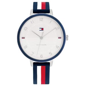 Tommy Hilfiger kvinnors analog kvartsur med silikonrem 1782584, Vitt Tommy Hilfiger kvinnors analog kvartsur med silikonrem 1782584, Vitt