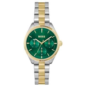 Boss analog multifunktion kvartsur för kvinnor salvia sportkollektion med tvåfärgat armband i rostfritt stål 1502806 Boss analog multifunktion kvartsur för kvinnor salvia sportkollektion med tvåfärgat armband i rostfritt stål 1502806