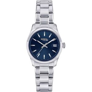Breil Uhr Classic Elegance aus Stahl für Frau, Silverblå, standard size, Elegant Breil Uhr Classic Elegance aus Stahl für Frau, Silverblå, standard size, Elegant