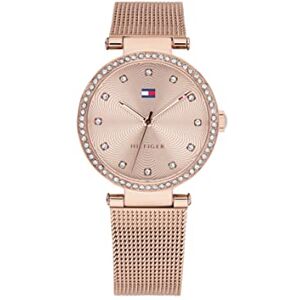 Tommy Hilfiger Analogt kvartsur för kvinnor med rem i rostfritt stål 1782508 Tommy Hilfiger Analogt kvartsur för kvinnor med rem i rostfritt stål 1782508