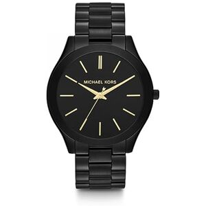 Michael Kors Slim Runway Damklocka, 42 mm, kvartsurverk med tre visare och armband i rostfritt stål Michael Kors Slim Runway Damklocka, 42 mm, kvartsurverk med tre visare och armband i rostfritt stål