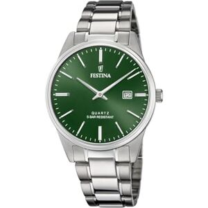 Festina rostfritt stål herrklocka med stålarmband F20511/5 Festina rostfritt stål herrklocka med stålarmband F20511/5