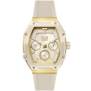 ICE-WATCH , Ice Boliday Almond Skin Steel, Beige Herrklocka Med Silikonarmband, 023898, Medium ICE-WATCH , Ice Boliday Almond Skin Steel, Beige Herrklocka Med Silikonarmband, 023898, Medium
