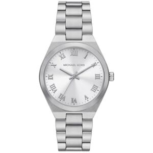 Michael Kors Lennox Damklocka, Silverfärgat Quartz trehandsverk med armband i rostfritt stål Michael Kors Lennox Damklocka, Silverfärgat Quartz trehandsverk med armband i rostfritt stål