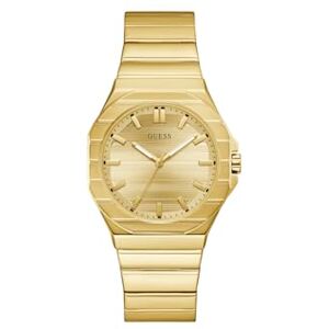 GUESS JAQ GW1070G2 mäns kvarts analog klocka i rostfritt stål 38 mm rostfritt stål armband guld 5 bar urtavla färg champagne GUESS JAQ GW1070G2 mäns kvarts analog klocka i rostfritt stål 38 mm rostfritt stål armband guld 5 bar urtavla färg champagne
