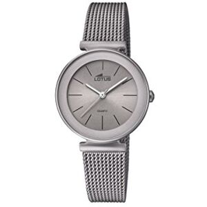 Lotus Watches Damer datum klassisk kvarts klocka med armband i rostfritt stål 18435/2 Lotus Watches Damer datum klassisk kvarts klocka med armband i rostfritt stål 18435/2