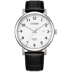 Citizen Analog kvarts armbandsur för män, svart, En storlek, Bälte Citizen Analog kvarts armbandsur för män, svart, En storlek, Bälte