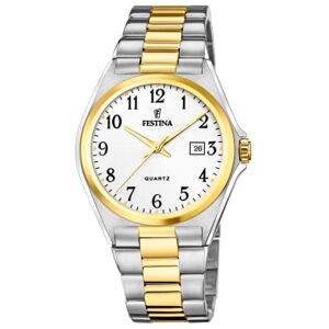 Festina Herr analog kvartsklocka med rostfritt stål armband F20554/1 Festina Herr analog kvartsklocka med rostfritt stål armband F20554/1
