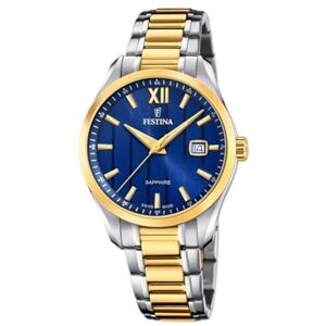 Festina Herrklocka F20027/2 schweiziskt tillverkat rostfritt stål flera armband rostfritt stål flera band, blått, armband, Blå, armband Festina Herrklocka F20027/2 schweiziskt tillverkat rostfritt stål flera armband rostfritt stål flera band, blått, armband, Blå, armband