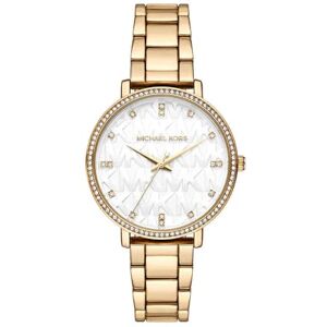 Michael Kors Pyper Watch for Women, Quartz three hand movement with Stainless steel or Alloy strap Michael Kors Pyper Watch for Women, Quartz three hand movement with Stainless steel or Alloy strap