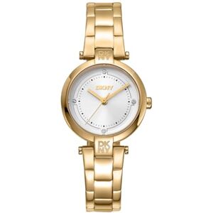 DKNY Quartz Essential Mini 5 ATM kvartsur, Guld, misura unica, Modern DKNY Quartz Essential Mini 5 ATM kvartsur, Guld, misura unica, Modern