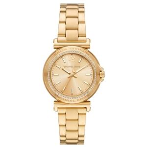 Michael Kors Maren Damklocka, Quartz trehandsurverk med armband i rostfritt stål eller läder Michael Kors Maren Damklocka, Quartz trehandsurverk med armband i rostfritt stål eller läder