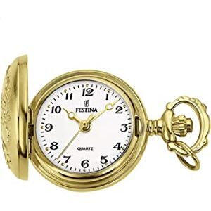 Festina analog kvartsfickur F2033/1, Vitt, Klassisk Festina analog kvartsfickur F2033/1, Vitt, Klassisk
