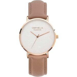 Orphelia Mode dam analog klocka ikonisk med läderrem rem Brun Orphelia Mode dam analog klocka ikonisk med läderrem rem Brun