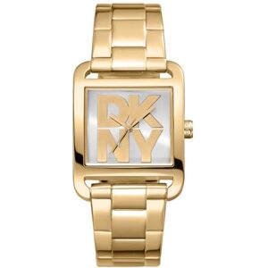 DKNY kvartsur stad maxi kvarts 3 ATM, Guld, standard size, Modern DKNY kvartsur stad maxi kvarts 3 ATM, Guld, standard size, Modern
