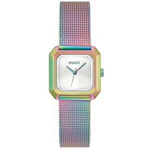 HUGO Three Hand Quartz Movement Watch Multicolor #HAZEL Collection med flerfärgat rostfritt stålarmband 1540186 HUGO Three Hand Quartz Movement Watch Multicolor #HAZEL Collection med flerfärgat rostfritt stålarmband 1540186