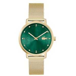 Lacoste analog kvartsklocka för kvinnor Crocorigin kollektion med rostfritt stål nätarmband, gRÖN, En storlek, armband Lacoste analog kvartsklocka för kvinnor Crocorigin kollektion med rostfritt stål nätarmband, gRÖN, En storlek, armband