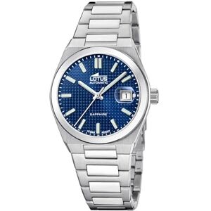 Lotus Automatisk klocka i stål blå urtavla Lotus Automatisk klocka i stål blå urtavla