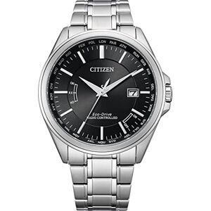 Citizen Analog Eco-Drive armbandsur för män, svart, Einheitsgröße, Armband Citizen Analog Eco-Drive armbandsur för män, svart, Einheitsgröße, Armband