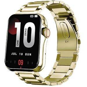 SMARTY Automatisk digital herrklocka med metallarmband SW028N33, Guldnyans, Modern SMARTY Automatisk digital herrklocka med metallarmband SW028N33, Guldnyans, Modern