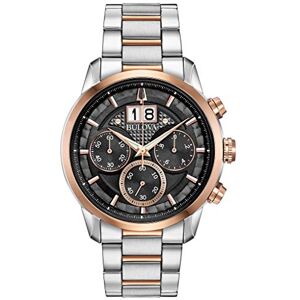 Bulova Kronograf för män kvartsur med rostfritt stålrem 98B335, Armband Bulova Kronograf för män kvartsur med rostfritt stålrem 98B335, Armband