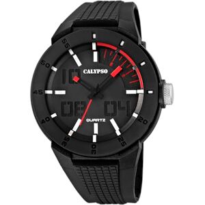 Calypso watches herrarmbandsur XL K5629 analog kvarts plast K5629/2 Calypso watches herrarmbandsur XL K5629 analog kvarts plast K5629/2