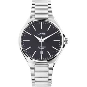 Lorus män analog kvartsur med rostfritt stål armband RS945DX9, silver, Armband Lorus män analog kvartsur med rostfritt stål armband RS945DX9, silver, Armband