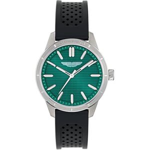 Aston Martin herrklocka armbandsur analog kvarts AML ICON MTIH1, svart Aston Martin herrklocka armbandsur analog kvarts AML ICON MTIH1, svart