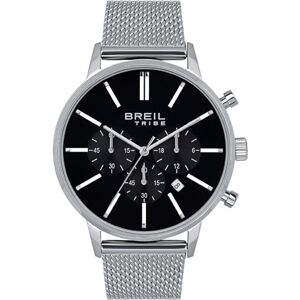 Breil Uhr Sammlung SAIL Bewegung CHRON für Mann, SILVER, En storlek, armband Breil Uhr Sammlung SAIL Bewegung CHRON für Mann, SILVER, En storlek, armband