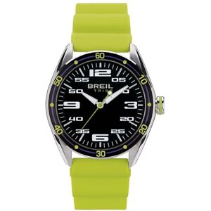 Breil Mäns klocka herr poäng enfärgad urtavla svart rörelse Chrono kvarts och orange silikon jordgubbe EW0636, Fluogrön/svart, taille unique, Remmar Breil Mäns klocka herr poäng enfärgad urtavla svart rörelse Chrono kvarts och orange silikon jordgubbe EW0636, Fluogrön/svart, taille unique, Remmar