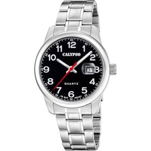 Calypso Casual Watch K5872/6, svart, armband, Svart, armband Calypso Casual Watch K5872/6, svart, armband, Svart, armband