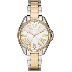 Michael Kors Kacie Damklocka, Quartz tregångsverk med armband i rostfritt stål Michael Kors Kacie Damklocka, Quartz tregångsverk med armband i rostfritt stål
