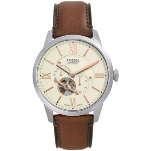 Fossil herr analog automatisk klocka med läderarmband ME3266, BRUN Fossil herr analog automatisk klocka med läderarmband ME3266, BRUN