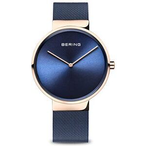 BERING Unisex Analogt Quarz Classic Collection armbandsur med Rostfritt stål Armband och Safirglas BERING Unisex Analogt Quarz Classic Collection armbandsur med Rostfritt stål Armband och Safirglas